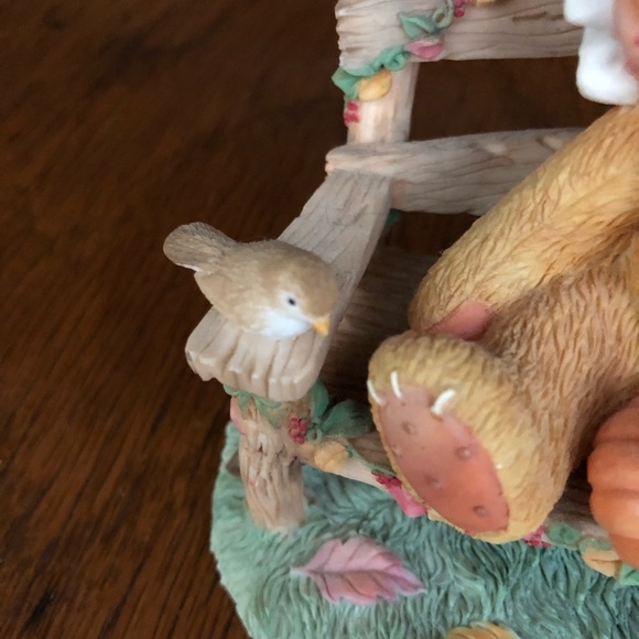 CHERISHED TEDDIES CATHY “AN AUTUMN BREEZE BLOWS BLESSINGS TO PLEASE” FIGURINE 97 - Picture 3 of 13